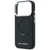Karl Lagerfeld - Ring Stand 360 Saffiano MagSafe (KLHMP18X6PSARSKMK) - iPhone 18 Pro Max / iPhone 17 Pro Max - Black