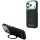 Karl Lagerfeld - Ring Stand 360 Saffiano MagSafe (KLHMP18L6PSARSKMK) - iPhone 18 Pro / iPhone 17 Pro - Black
