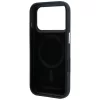 Karl Lagerfeld - Grained Leather C Head Metal MagSafe (KLHMP18X6PSCHLK) - iPhone 18 Pro Max / iPhone 17 Pro Max - Black