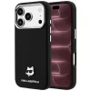 Karl Lagerfeld - Grained Leather C Head Metal MagSafe (KLHMP18X6PSCHLK) - iPhone 18 Pro Max / iPhone 17 Pro Max - Black