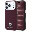 Karl Lagerfeld - Grained Leather Choupette Head MagSafe (KLHMP18X6PSCHLR) - iPhone 18 Pro Max / iPhone 17 Pro Max  - Burgundy