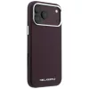 Karl Lagerfeld - Grained Leather Elongated Logo MagSafe (KLHMP18LPSWGKLR) - iPhone 18 Pro / iPhone 17 Pro - Burgundy