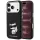 Karl Lagerfeld - Leather Smooth Choupette Sketch MagSafe (KLHMP18X6PWCIKDK) - iPhone 18 Pro Max / iPhone 17 Pro Max - Black