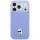 Karl Lagerfeld - Grained Leather KH Metal MagSafe (KLHMP18X6PSKHLB) - iPhone 18 Pro Max / iPhone 17 Pro Max - Light Blue