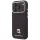 Karl Lagerfeld - Grained Leather KH Metal MagSafe (KLHMP18X6PSKHLR) - iPhone 18 Pro Max / iPhone 17 Pro Max - Burgundy