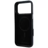 Karl Lagerfeld - Grained Leather KH Metal MagSafe (KLHMP18L6PSKHLG) - iPhone 18 Pro / iPhone 17 Pro - Gray