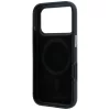 Karl Lagerfeld - Grained Leather KH Metal MagSafe (KLHMP18L6PSKHLR) - iPhone 18 Pro / iPhone 17 Pro - Burgundy