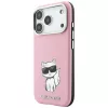 Karl Lagerfeld - Smooth Leather Choupette Sketch MagSafe (KLHMP18X6PWCIKDP) - iPhone 18 Pro Max / iPhone 17 Pro Max - Pink