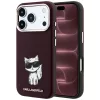 Karl Lagerfeld - Smooth Leather Choupette Sketch MagSafe (KLHMP18X6PWCIKDR) - iPhone 18 Pro Max / iPhone 17 Pro Max - Burgundy