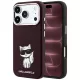 Karl Lagerfeld - Smooth Leather Choupette Sketch MagSafe (KLHMP18X6PWCIKDR) - iPhone 18 Pro Max / iPhone 17 Pro Max - Burgundy