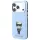 Karl Lagerfeld - Smooth Leather Ikonik Sketch MagSafe (KLHMP18X6PWKIKDB) - iPhone 18 Pro Max / iPhone 17 Pro Max - Light Blue