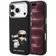 Karl Lagerfeld - Smooth Leather KC Bodies Sketch MagSafe (KLHMP18X6PWKCIDK) - iPhone 18 Pro Max / iPhone 17 Pro Max - Black