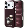 Karl Lagerfeld - Smooth Leather KC Bodies Sketch MagSafe (KLHMP18X6PWKCIDR) - iPhone 18 Pro Max / iPhone 17 Pro Max - Burgundy