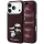 Karl Lagerfeld - Smooth Leather KC Bodies Sketch MagSafe (KLHMP18X6PWKCIDR) - iPhone 18 Pro Max / iPhone 17 Pro Max - Burgundy