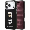 Karl Lagerfeld - Saffiano with K&C Heads Pins and Logo (KLHCP18XPSWFDHPK) - iPhone 18 Pro Max / iPhone 17 Pro Max - Black