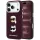 Karl Lagerfeld - Saffiano with K&C Heads Pins and Logo (KLHCP18XPSWFDHPR) - iPhone 18 Pro Max / iPhone 17 Pro Max - Burgundy