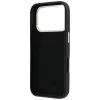 Karl Lagerfeld - Smooth Leather Big Resin Signature Logo (KLHCP18L6PFCKSRK) - iPhone 18 Pro / iPhone 17 Pro - Black