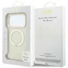 Guess - Grained Leather Ring Stand 360 Classic Logo MagSafe (GUHMP18L6PSGRSCLE) - iPhone 18 Pro / iPhone 17 Pro - Beige