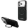 Guess - Grained Leather Ring Stand 360 Classic MagSafe (GUHMP18X6PSGRSCLK) - iPhone 18 Pro Max / iPhone 17 Pro Max - Black