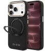Guess - Grained Leather Ring Stand 360 Classic MagSafe (GUHMP18X6PSGRSCLK) - iPhone 18 Pro Max / iPhone 17 Pro Max - Black