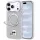 Karl Lagerfeld - Leather Ring Stand 360 KC Pin MagSafe (KLHMP18LPSRSKCHG) - iPhone 18 Pro / iPhone 17 Pro - Grey