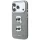 Karl Lagerfeld - Saffiano with K&C Heads Pins and Logo (KLHCP18XPSWFDHPG) - iPhone 18 Pro Max / iPhone 17 Pro Max - Grey