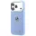 Karl Lagerfeld - Leather Point & C Sketch MagSafe (KLHMP18L6PCCPRB) - iPhone 18 Pro / iPhone 17 Pro - Light Blue