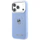 Karl Lagerfeld - Leather Point & C Sketch MagSafe (KLHMP18L6PCCPRB) - iPhone 18 Pro / iPhone 17 Pro - Light Blue