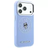 Karl Lagerfeld - Leather Point & C Sketch MagSafe (KLHMP18L6PCCPRB) - iPhone 18 Pro / iPhone 17 Pro - Light Blue