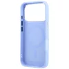 Karl Lagerfeld - Leather Point & C Sketch MagSafe (KLHMP18L6PCCPRB) - iPhone 18 Pro / iPhone 17 Pro - Light Blue