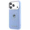 Karl Lagerfeld - Leather Point & C Sketch MagSafe (KLHMP18X6PCCPRB) - iPhone 18 Pro Max / iPhone 17 Pro Max - Light Blue