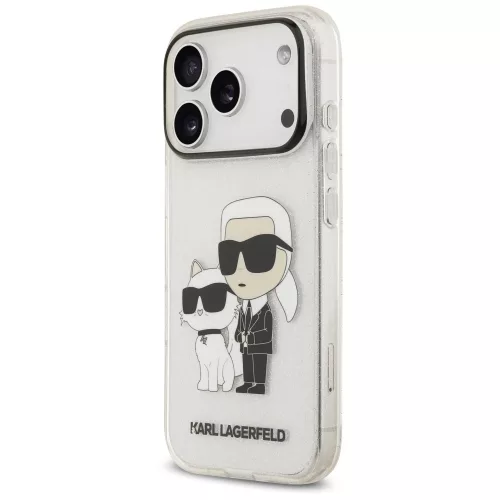 Karl Lagerfeld - IML NFT K&C (KLHCP18XHNKCTGT) - iPhone 18 Pro Max / iPhone 17 Pro Max - Karl Head Transparent