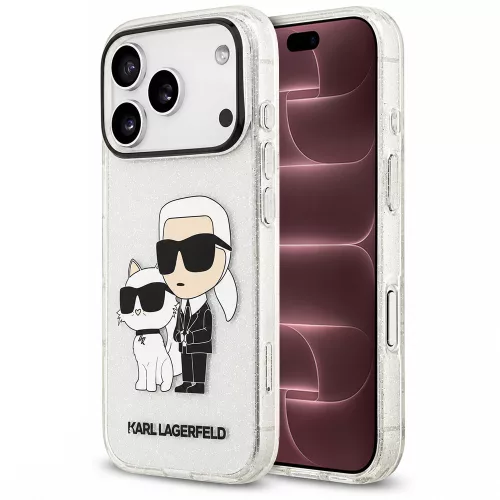 Karl Lagerfeld - IML NFT K&C (KLHCP18XHNKCTGT) - iPhone 18 Pro Max / iPhone 17 Pro Max - Karl Head Transparent