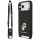 Karl Lagerfeld - Saffiano K&C Metal Pin CBDY Crossbody (KLHCP18XSAKCPBK) - iPhone 18 Pro Max / iPhone 17 Pro Max - Black