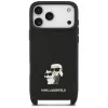 Karl Lagerfeld - Saffiano K&C Metal Pin CBDY Crossbody (KLHCP18XSAKCPBK) - iPhone 18 Pro Max / iPhone 17 Pro Max - Black