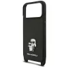 Karl Lagerfeld - Saffiano K&C Metal Pin CBDY Crossbody (KLHCP18XSAKCPBK) - iPhone 18 Pro Max / iPhone 17 Pro Max - Black