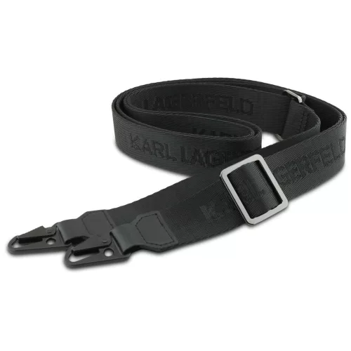 Karl Lagerfeld - Saffiano K&C Metal Pin CBDY Crossbody (KLHCP18LSAKCPBK) - iPhone 18 Pro / iPhone 17 Pro - Black