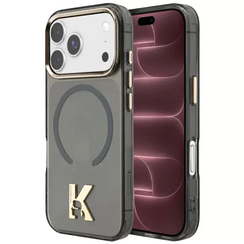 Karl Lagerfeld - IML K Head Logo MagSafe (KLHMP18X5HTMKHDK) - iPhone 18 Pro Max / iPhone 17 Pro Max - Black