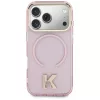 Karl Lagerfeld - IML K Head Logo MagSafe (KLHMP18X5HTMKHDP) - iPhone 18 Pro Max / iPhone 17 Pro Max - Pink