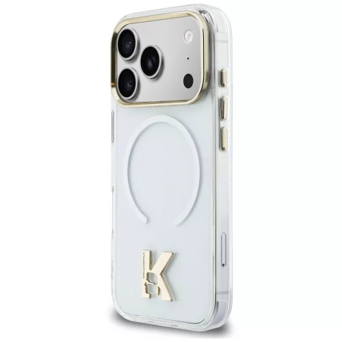 Karl Lagerfeld - IML K Head Logo MagSafe (KLHMP18X5HTMKHDH) - iPhone 18 Pro Max / iPhone 17 Pro Max - Transparent
