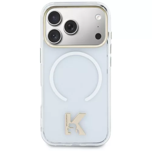 Karl Lagerfeld - IML K Head Logo MagSafe (KLHMP18X5HTMKHDH) - iPhone 18 Pro Max / iPhone 17 Pro Max - Transparent