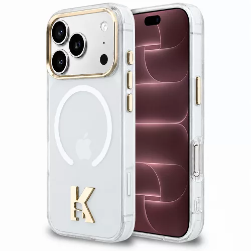 Karl Lagerfeld - IML K Head Logo MagSafe (KLHMP18X5HTMKHDH) - iPhone 18 Pro Max / iPhone 17 Pro Max - Transparent