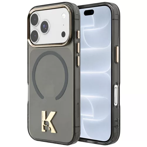 Karl Lagerfeld - IML K Head Logo MagSafe (KLHMP18L5HTMKHDK) - iPhone 18 Pro / iPhone 17 Pro - Black