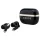Guess - Wireless Earbuds Glossy Gold Line Printed Classic Logo (GUTWSN2HGGSK) - Bluetooth, TWS, Microphone, In-ear - Black