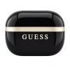 Guess - Wireless Earbuds Glossy Gold Line Printed Classic Logo (GUTWSN2HGGSK) - Bluetooth, TWS, Microphone, In-ear - Black