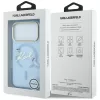Karl Lagerfeld - IML Choupette and Karl Script Logo MagSafe (KLHMP18X5HKSCAL) - iPhone 18 Pro Max / iPhone 17 Pro Max - Light Blue