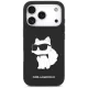 Karl Lagerfeld - Saffiano Mono Patch Choupette (KLHCP18LSAKHPCK) - iPhone 18 Pro / iPhone 17 Pro - Black