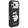 Karl Lagerfeld - Saffiano Mono Patch Choupette (KLHCP18LSAKHPCK) - iPhone 18 Pro / iPhone 17 Pro - Black