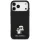 Karl Lagerfeld - Silicone Karl & Choupette Metal Pin (KLHCP18XSMHKCNPK) - iPhone 18 Pro Max / iPhone 17 Pro Max - Balck