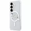 Karl Lagerfeld - IML Choupette and Karl Script Logo MagSafe (KLHMS26FE5HKSCAH) - Samsung Galaxy S26 FE - Transparent